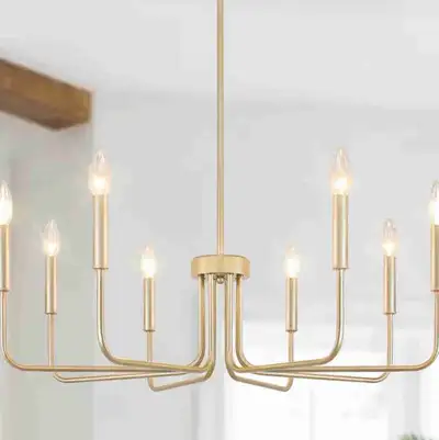 New Gold Chandelier, View more