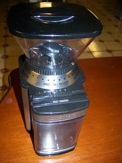 Cusinart Stainless Steel & Black  Conical Burr Coffee Grinder, View more