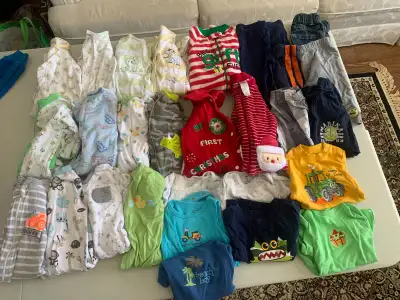 Size 0-3 Months & Size 3-6 Months Boys Clothing, View more