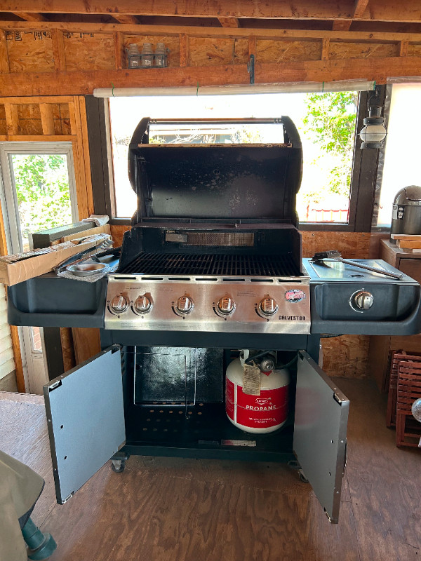 4 Burner Stainless Steel Gas Barbeque BBQs & Outdoor Cooking