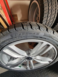 Winter tires and rims 245/40r18 (97H XL)