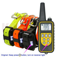 800M Remote Dog Training Collar Rechargeable Waterproof Shock