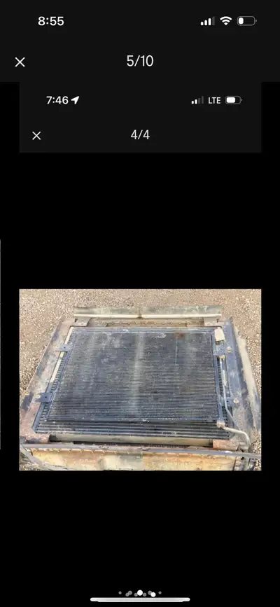 Peter built 379 Radiator removed out of a 2005 379 Pete no leaks came out of running truck, but engi...