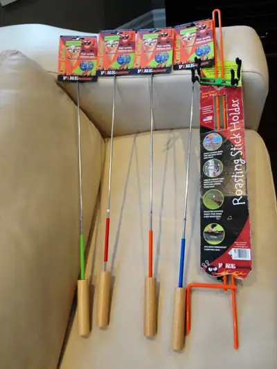 New FirebuggZ Campfire Cooker Cone Cooker &Roasting Stick Holder, View more