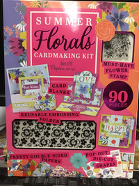 Summer Florals Cardmaking Kit - New!