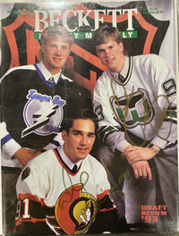 Chris Pronger and more autographed magazine