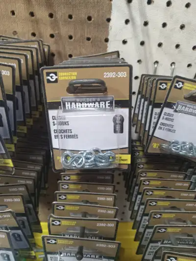 wood, metal drywall screws and S closed hooks for sale, View more