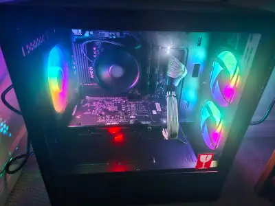 Gaming pc and Monitor, View more