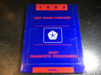1993 Jeep Grand Cherokee ZJ Body Diagnostic Procedures Manual