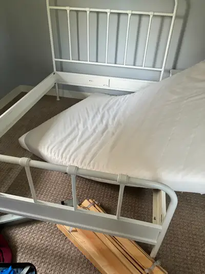 double bedframe+stainless mattress, View more