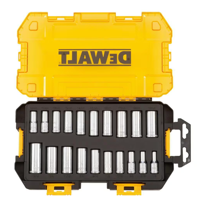 New 20 Piece Dewalt 3/8 Drive Deep Socket Set - $35 New 32 Piece Wrench Set - $25 Pick up in North E...