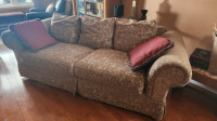TWO beautiful sofas for sale.