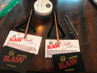 2 Raw Cone Loaders & Pack of 32 Raw Cones, plus Wiz Khalifa Tin