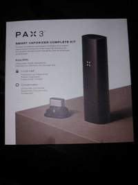 Lower price pax3 complete kit New never used.