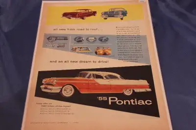 1955 Pontiac Original Ad