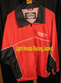 Nylon Honda Racing Jacket Men small