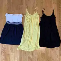 $10 for 3 GARAGE DRESSES  - Nautical Blue, Yellow and Black