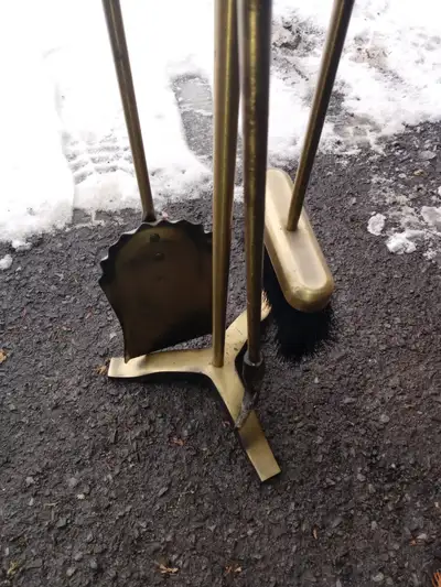 Fireplace tools with stand, View more