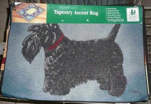 Scottish Terrier gifts: doormats, Scottie tapestry door mat in Arts & Collectibles in Oakville / Halton Region - Image 2