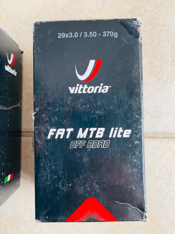 Vittoria Fat MTB Lite Off Road Tube 29x3.0-3.50 in Frames & Parts in Markham / York Region - Image 2
