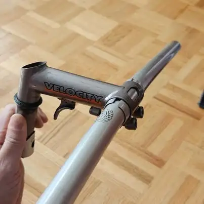 Kona Velocity Stem and Race Light Handlebars