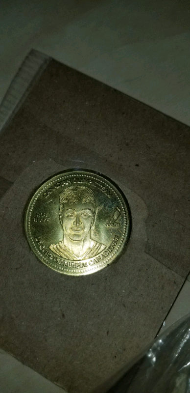 2002 Salt Lake Olympics Team Canada Hockey  Coin Paul Kariya, View more