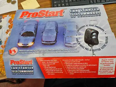 P-0027 ProStart Remote Control Car Starter Kit for Manual Transmission Vehicles Used, like new. Appe...