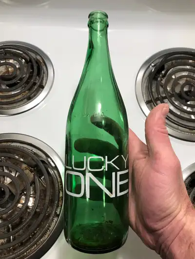 LUCKY ONE… 28 Ounce Soda Bottle., View more