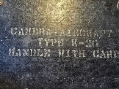 Own a piece of aviation history with this vintage Fairchild Type K-20 aircraft camera, complete with...