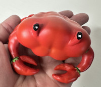 Enesco Home Grown Red Bell Pepper Crab -Very Rare Retired