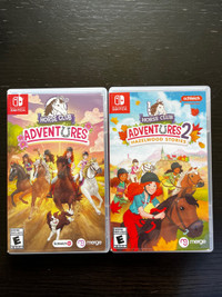 Horse Club Adventures 1 et 2 (Nintendo Switch)