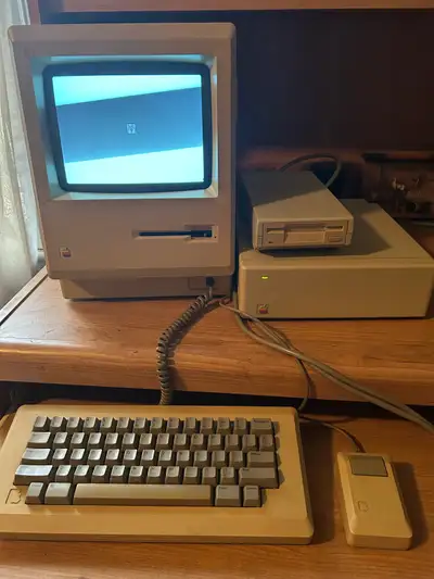 Vintage Macintosh computer , View more