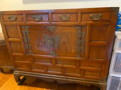 Antique buffet/cabinet, View more