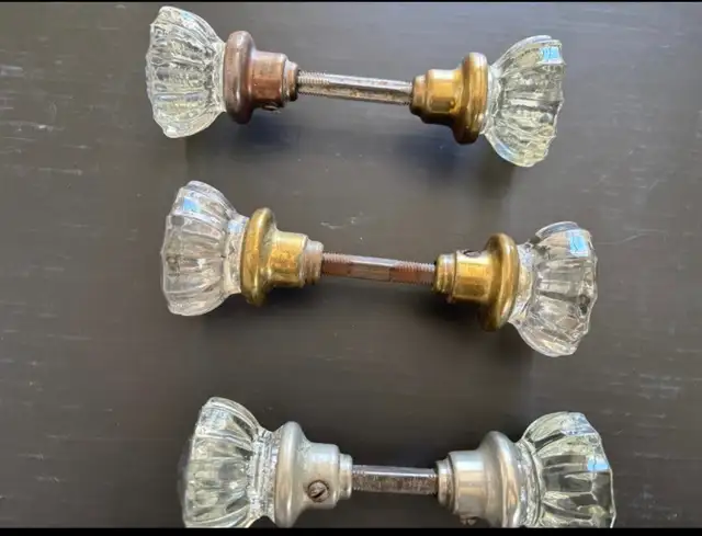 Vintage Crystal Door Knobs457910824312524801