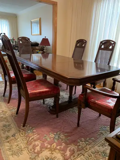 Solid Wood Dining Table and Chairs Set, View more