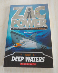Zac Power Deep Waters # 2, Paperback Book for kids/children