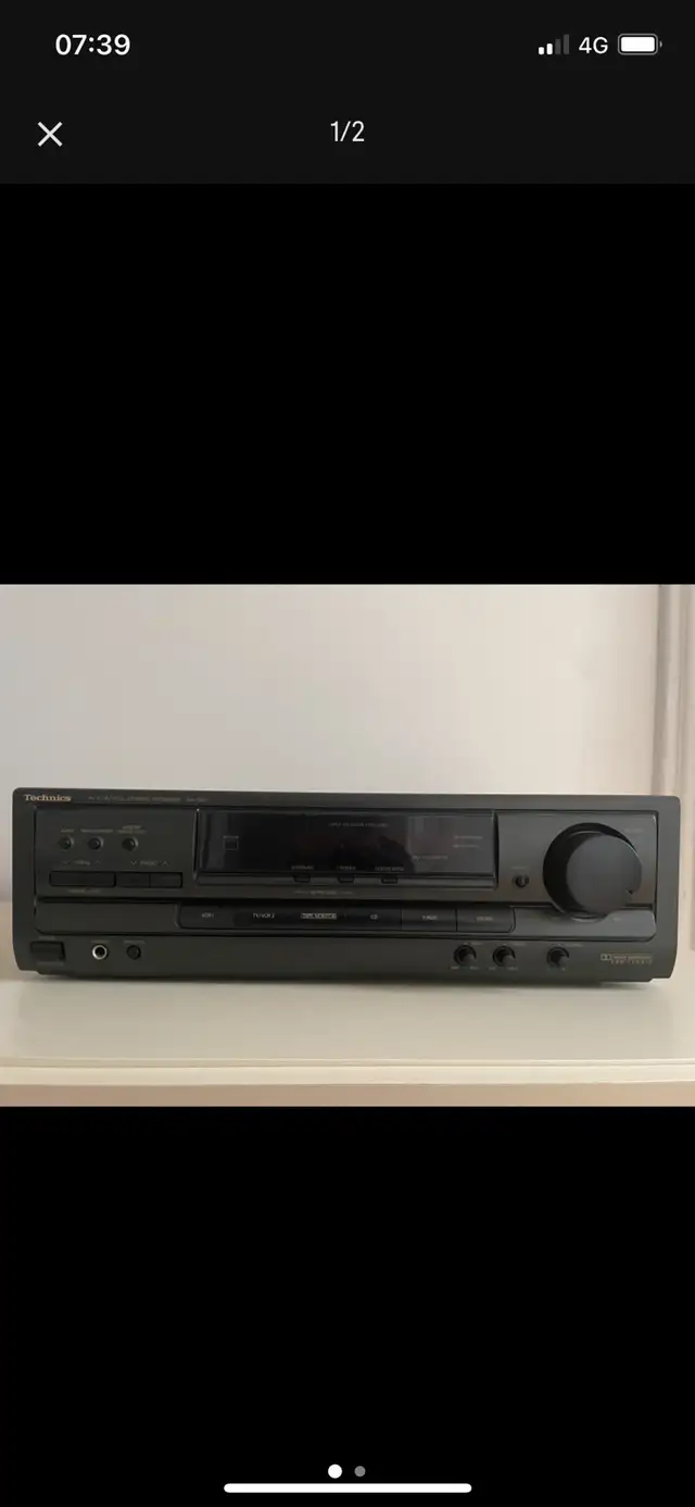 Technics SA-G67 Stereo Amplifier/Receiver64840233115265120