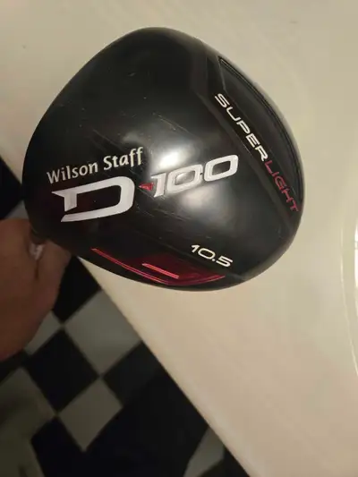left handed Wilson staff D100 driver for sale or trade , View more