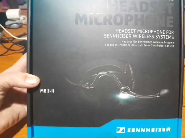 Sennheiser ME 3-II Headset Mic in Pro Audio & Recording Equipment in Mississauga / Peel Region - Image 2