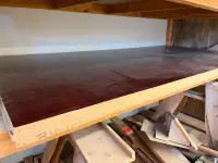 Sapelli Mahogany veneer plywood (both sides)