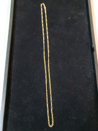 10k Gold Chain 62cm Length 2.5mm Wide. 9 grams. Never worn. New.