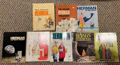Herman Comic Treasuries, Volumes 1 through 7, View more