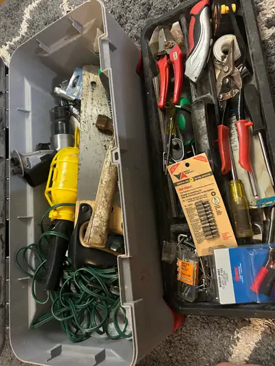 Tool Box with Tools, View more