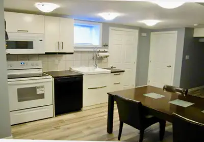 All-inclusive 1 Bed Room Furnished Basement Apartment in Milton, with a Separate / Private entrance....