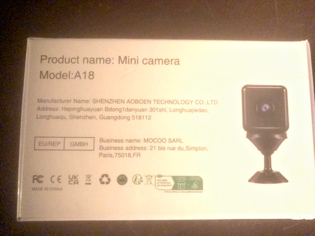 Mini Camera  in Cameras & Camcorders in City of Toronto - Image 2