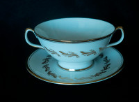 Royal Albert Golden  Bone China Cream Soup Bowl
