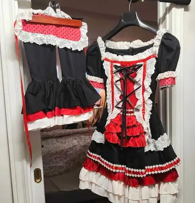 Anime Maid Dress Cosplay (XS/S/M), View more