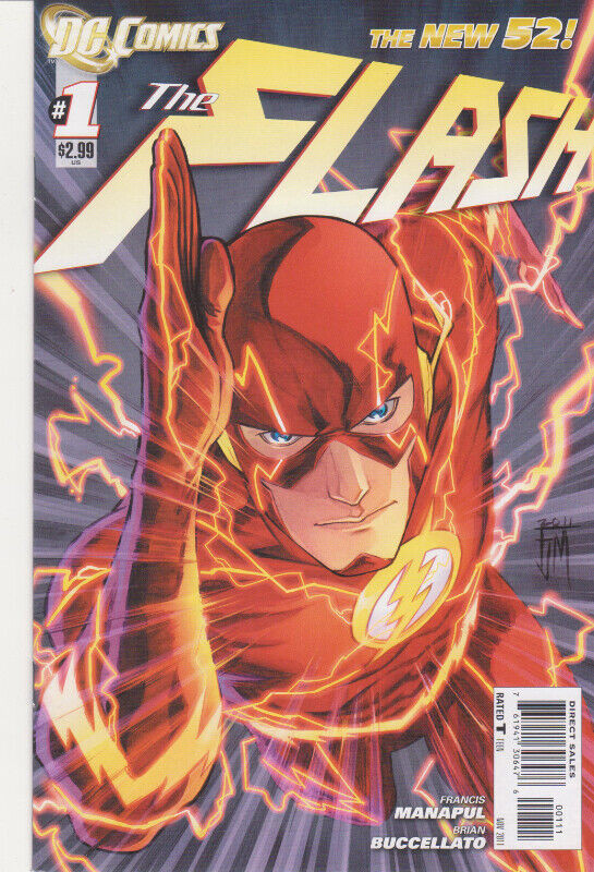 DC Comics - The Flash - The New 52 - 9 comics. in Comics & Graphic Novels in Peterborough