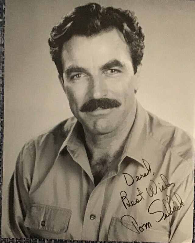 Tom Selleck Autographed 8x10 Photo in Arts & Collectibles in City of Toronto