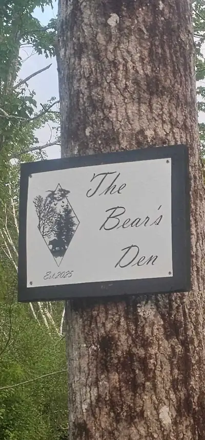 Welcome to the bears den location is in nova Scotia saltsprings inbetween truro and newglasgow 20 mi...